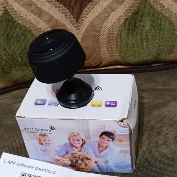 Battery remote wireless camera black - Picture 16 of 17